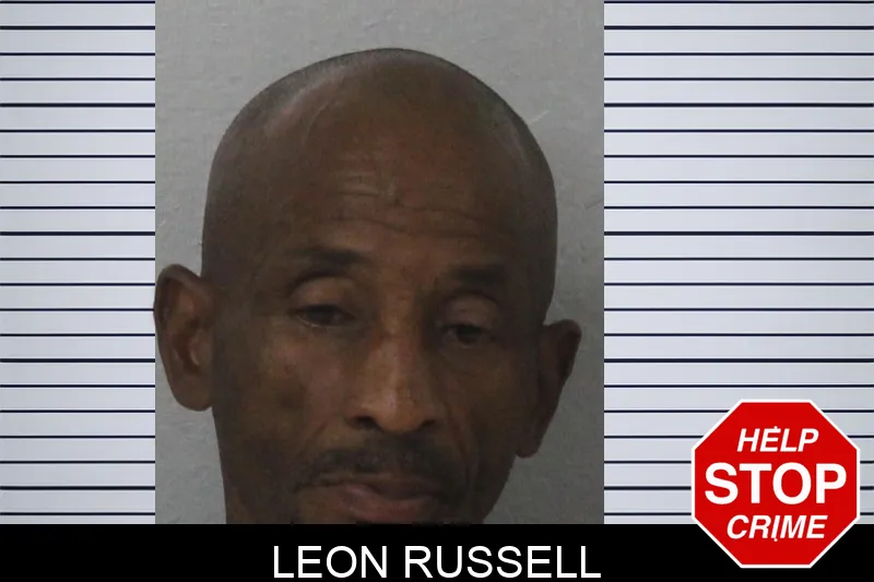 Leon Russell mugshot