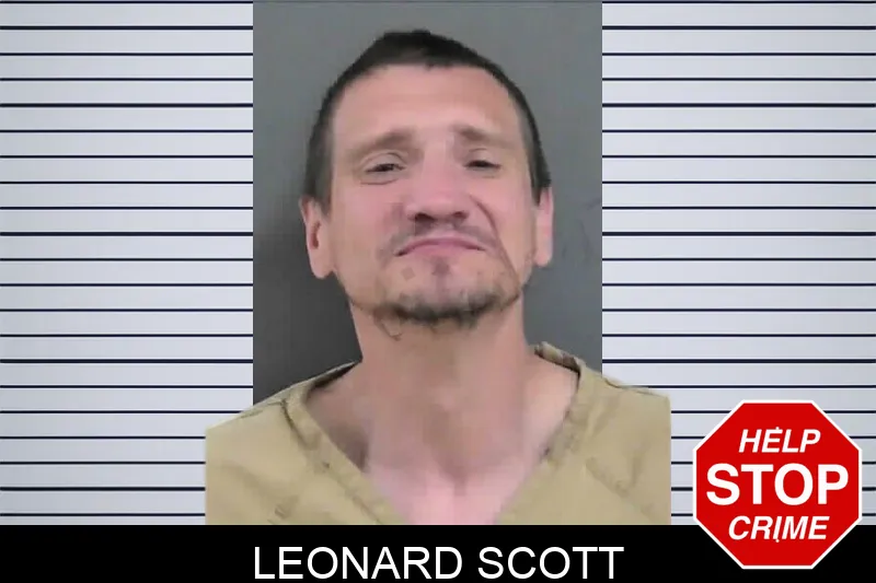 Leonard Scott mugshot