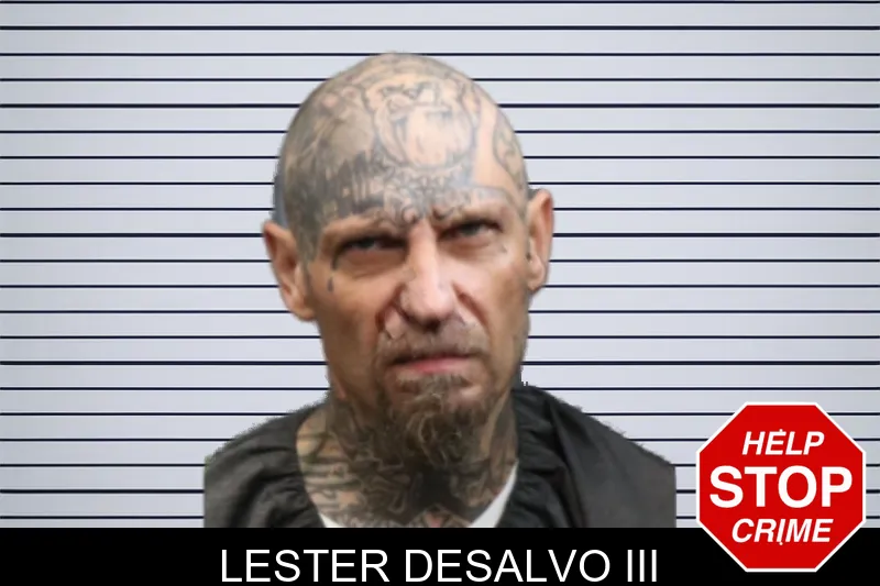 Lester Desalvo III mugshot – Forsyth County , Georgia Lester Desalvo III mugshot