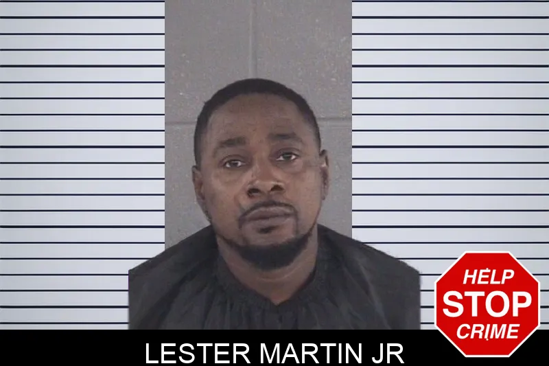 Lester Martin Jr mugshot
