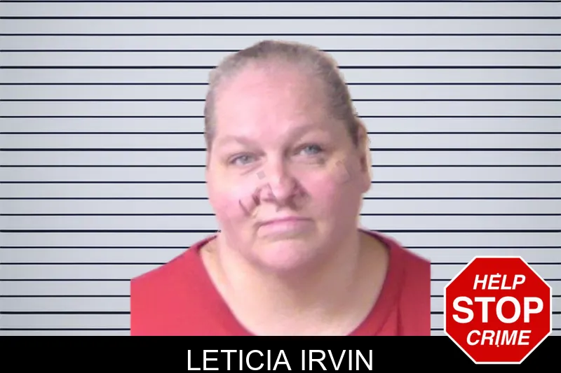 Leticia Irvin mugshot
