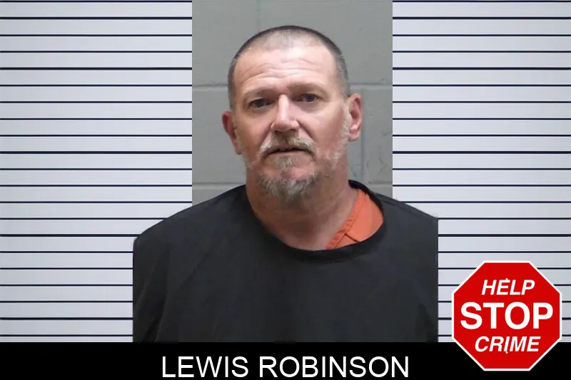 Lewis Robinson mugshot