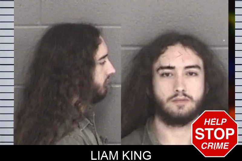 Liam King mugshot