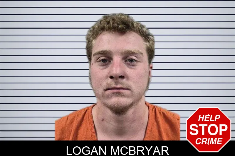 Logan McBryar mugshot