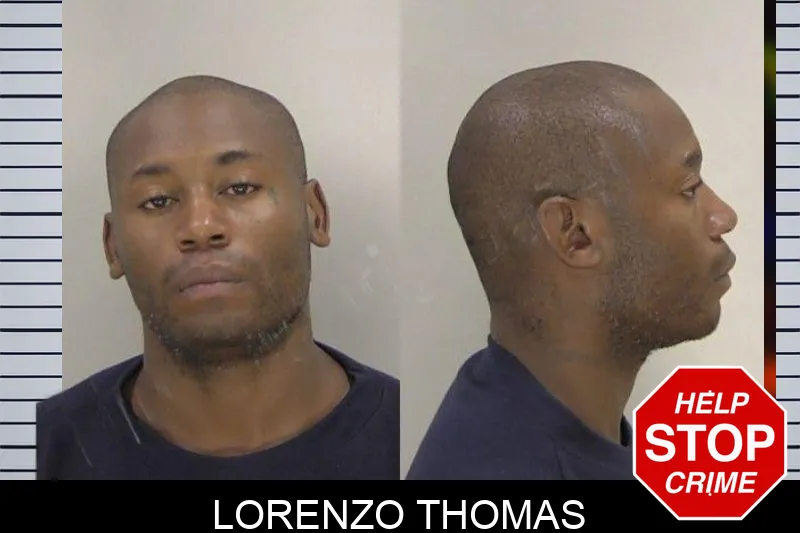 Lorenzo Thomas mugshot