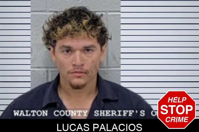 Lucas Palacios mugshot – Walton County , Georgia Lucas Palacios mugshot