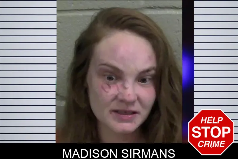 Madison Sirmans mugshot – Wayne County , Georgia Madison Sirmans mugshot