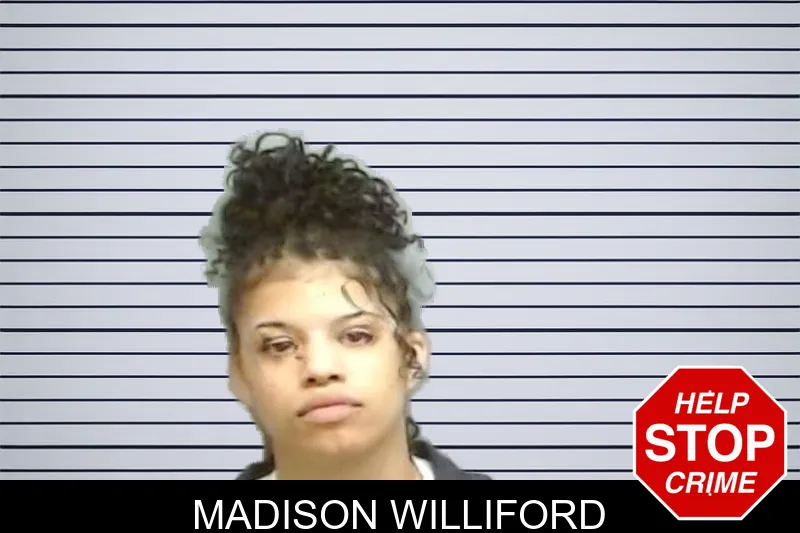 Madison Williford mugshot