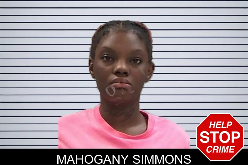 Mahogany Simmons mugshot – Baldwin County , Georgia Mahogany Simmons mugshot