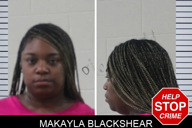 Makayla Blackshear mugshot