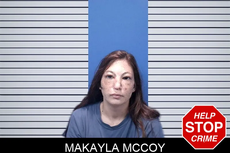 Makayla McCoy mugshot