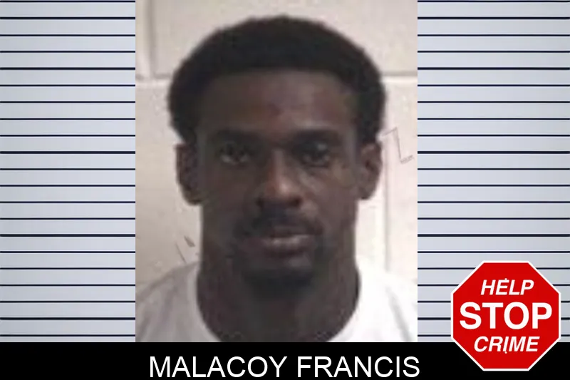 Malacoy Francis mugshot