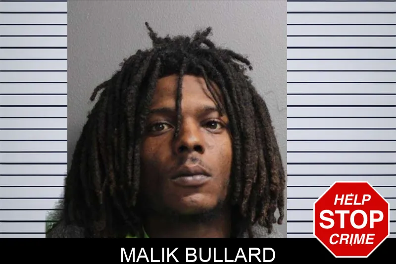 Malik Bullard mugshot