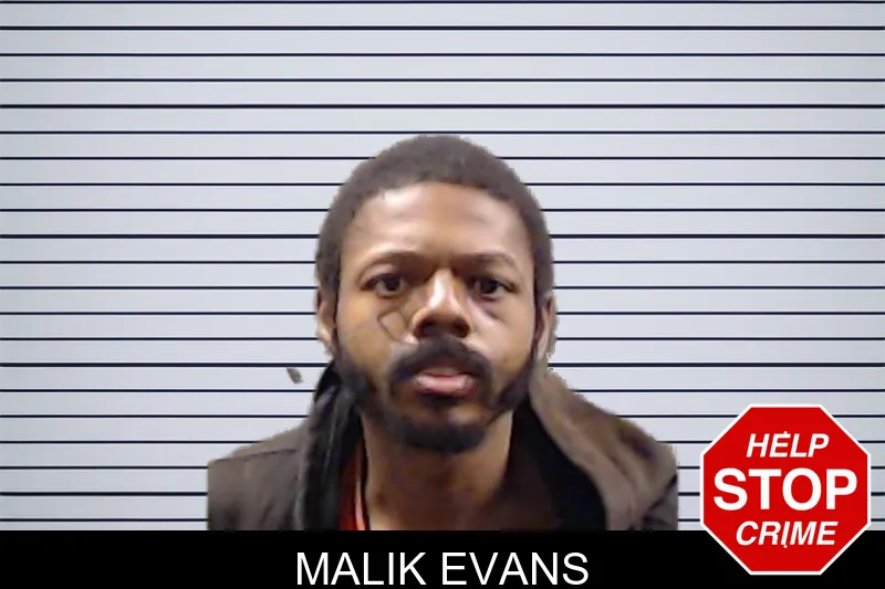 Malik Evans mugshot – DeKalb County , Georgia Malik Evans mugshot
