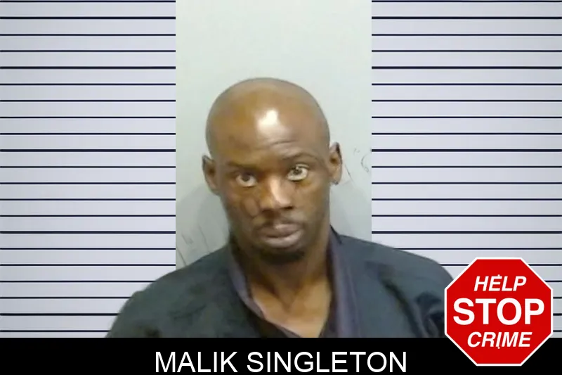 Malik Singleton mugshot