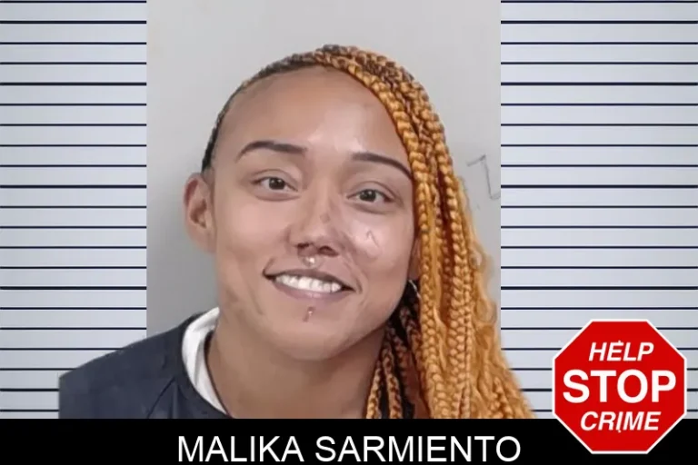 Malika Sarmiento mugshot – Lowndes County , Georgia Malika Sarmiento