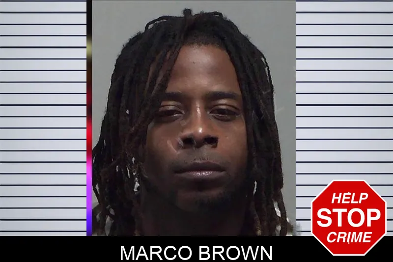 Marco Brown mugshot