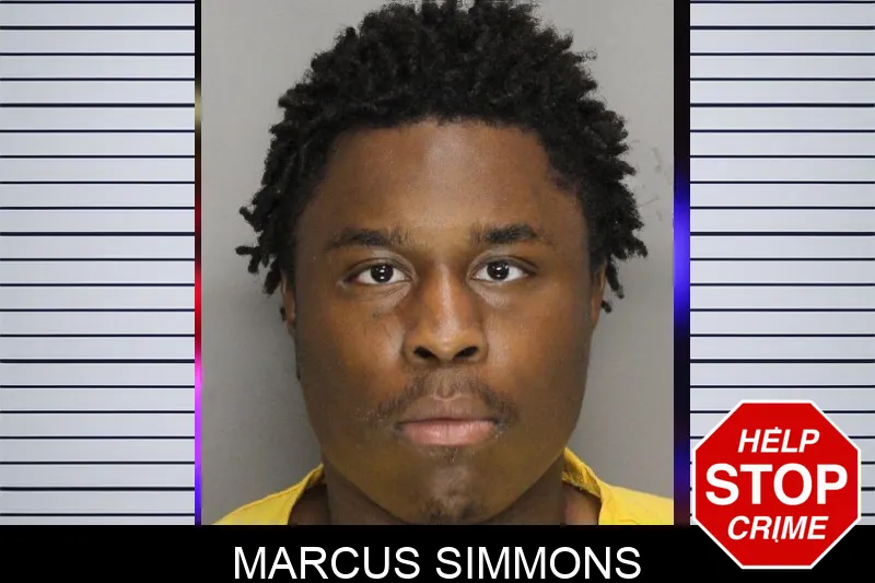 Marcus Simmons mugshot