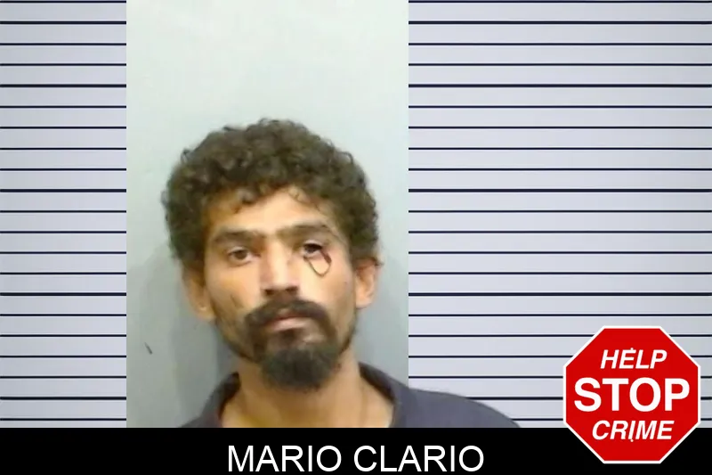 Mario Clario mugshot