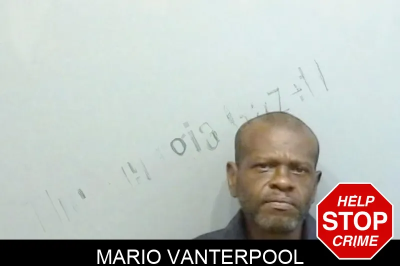 Mario Vanterpool mugshot