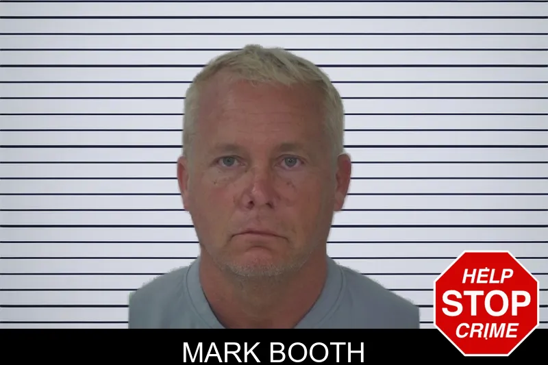 Mark Booth mugshot