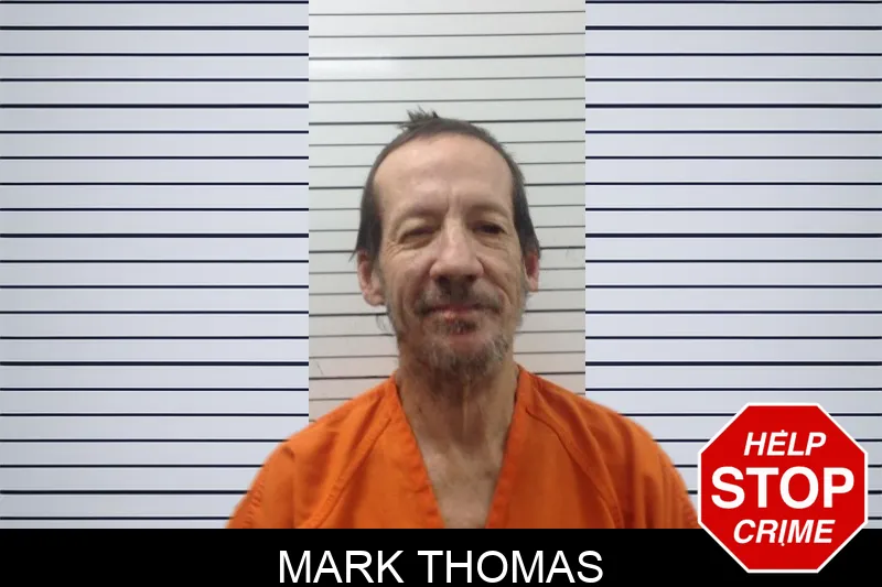 Mark Thomas mugshot