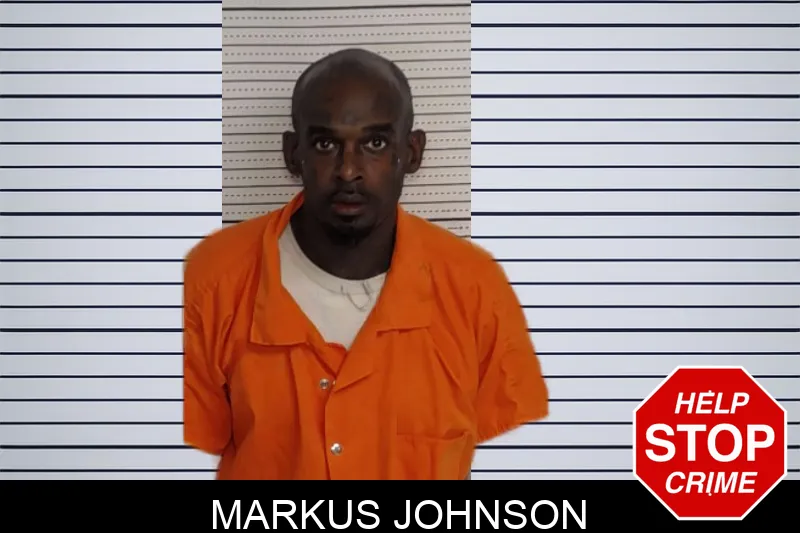 Markus Johnson mugshot
