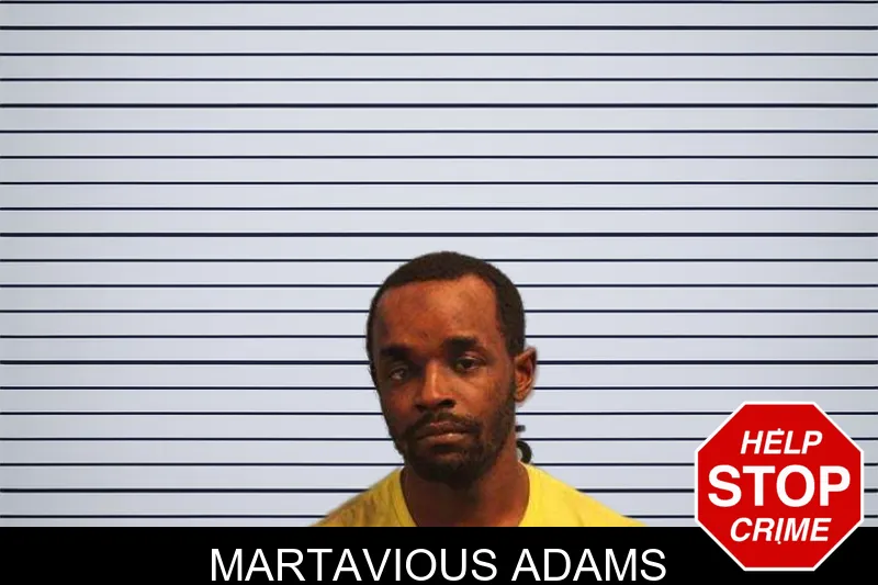Martavious Adams mugshot – Monroe County , Georgia Martavious Adams mugshot