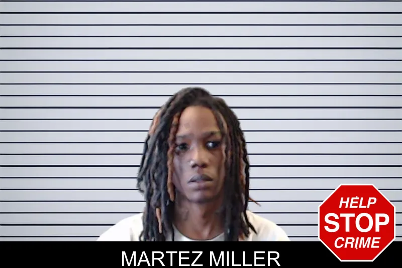 Martez Miller mugshot
