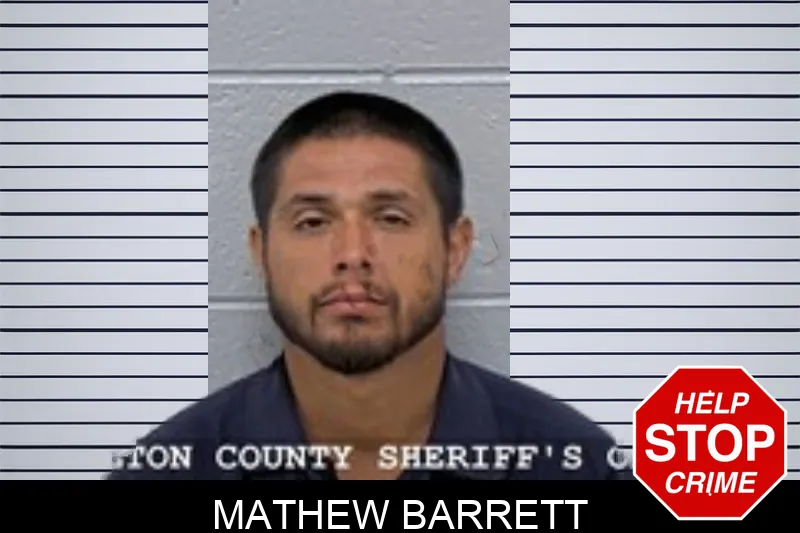 Mathew Barrett mugshot – Walton County , Georgia Mathew Barrett mugshot