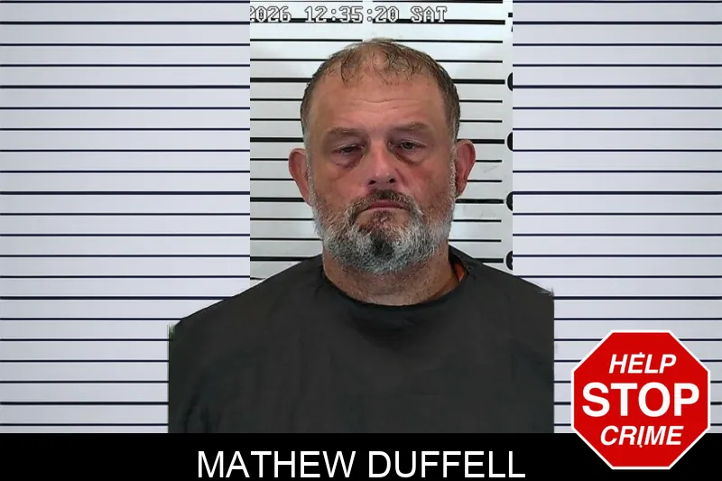 Mathew Duffell mugshot