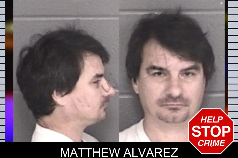 Matthew Alvarez mugshot