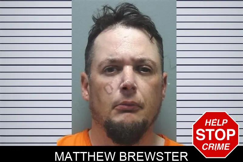 Matthew Brewster mugshot