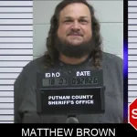 Matthew Brown mugshot – Putnam County , Georgia Matthew Brown mugshot