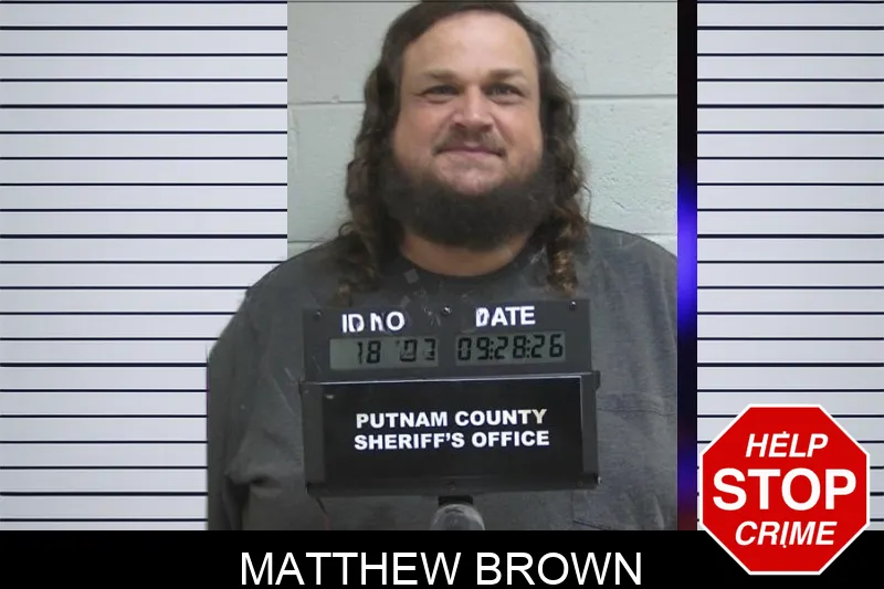 Matthew Brown mugshot – Putnam County , Georgia Matthew Brown mugshot