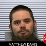 Matthew Davis mugshot