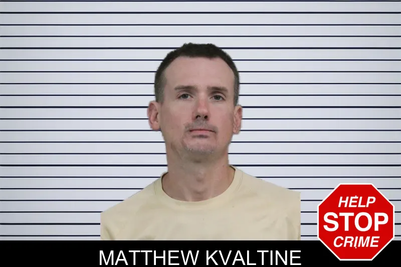 Matthew Kvaltine mugshot