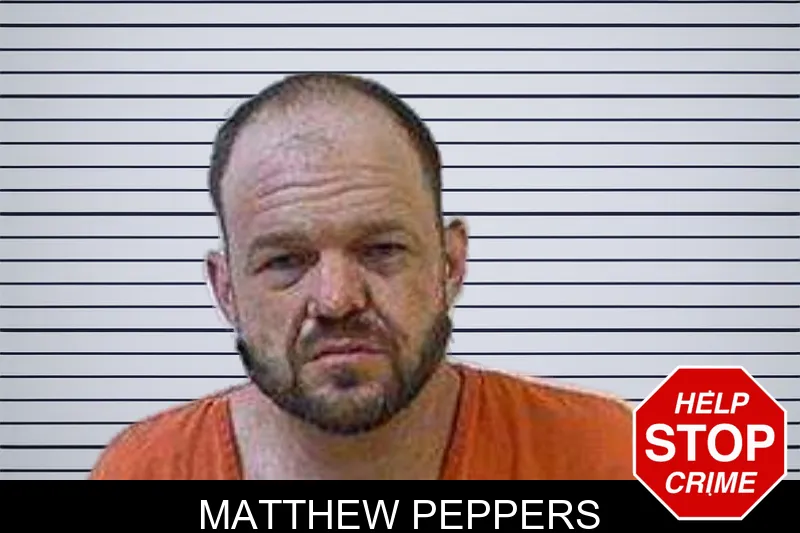 Matthew Peppers mugshot
