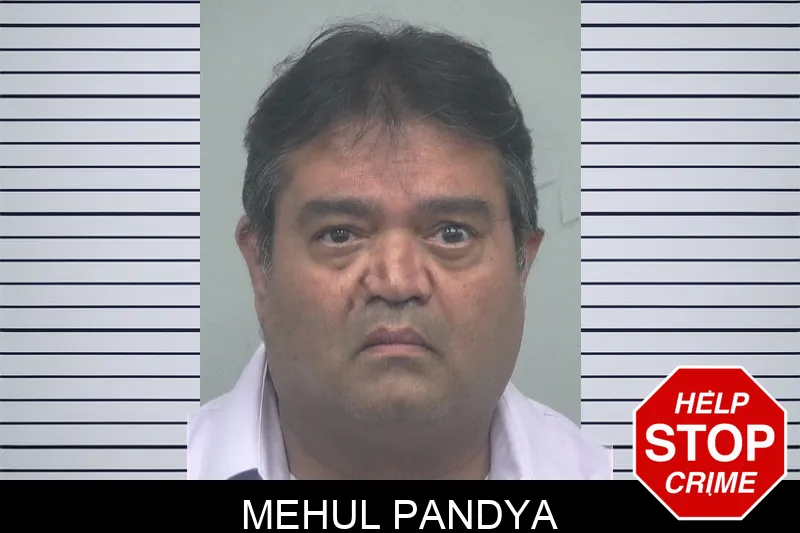 Mehul Pandya mugshot