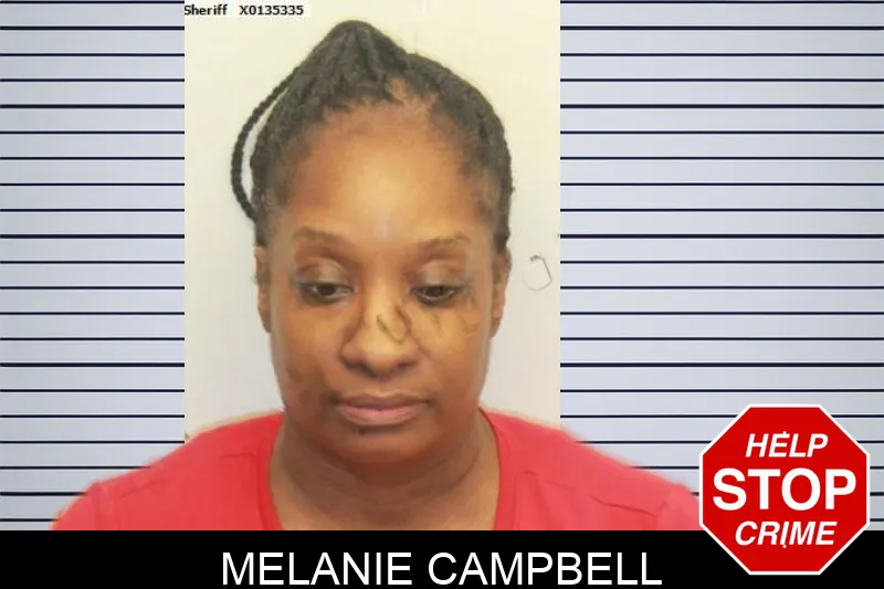 Melanie Campbell mugshot
