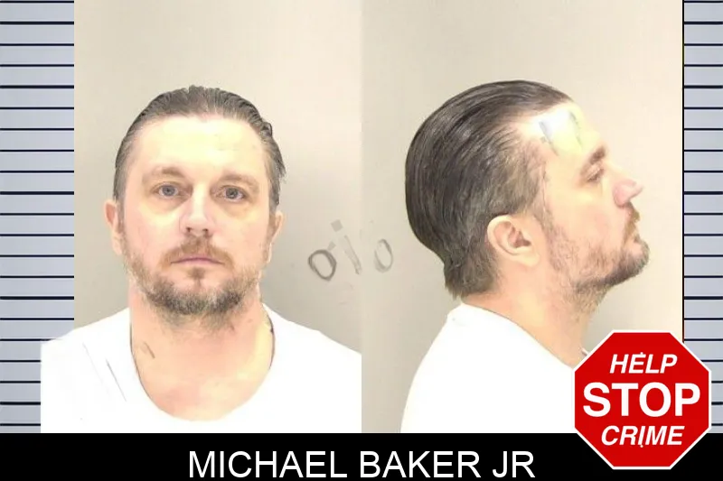 Michael Baker Jr mugshot