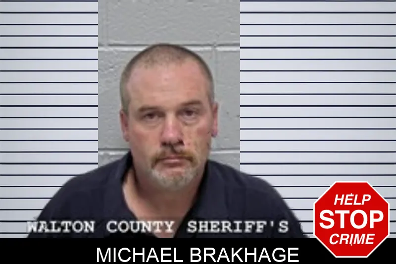 Michael Brakhage mugshot – Walton County , Georgia Michael Brakhage mugshot
