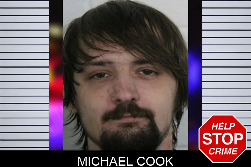 Michael Cook mugshot