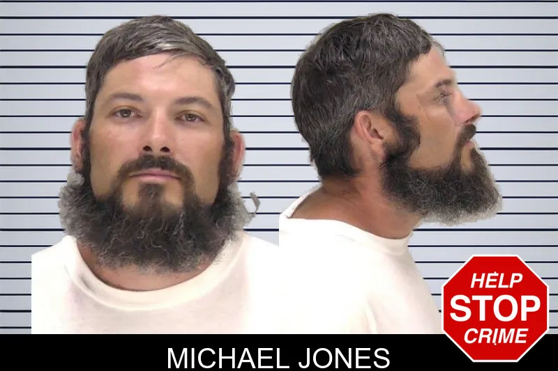 Michael Jones mugshot