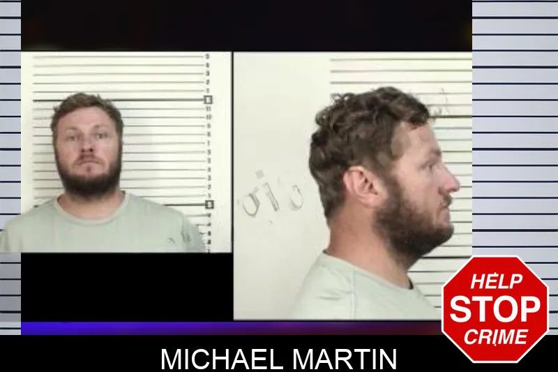 Michael Martin mugshot