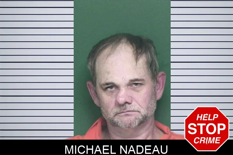 Michael Nadeau mugshot