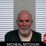 Micheal Mitchum mugshot