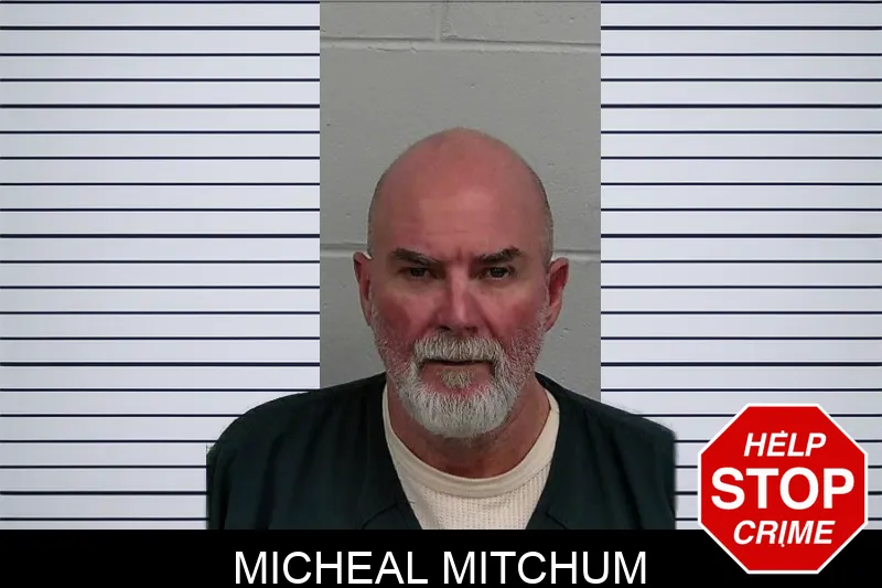 Micheal Mitchum mugshot