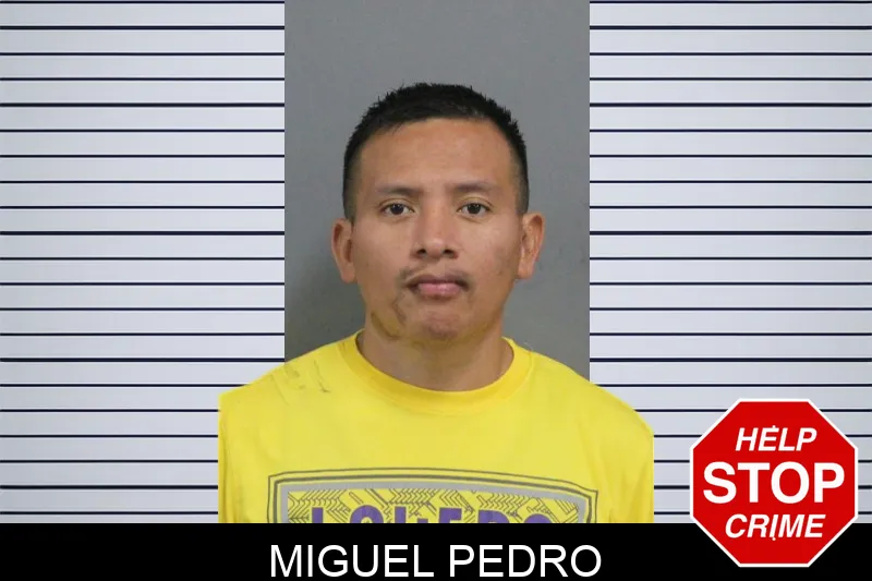 Miguel Pedro mugshot