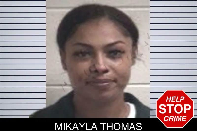 Mikayla Thomas mugshot